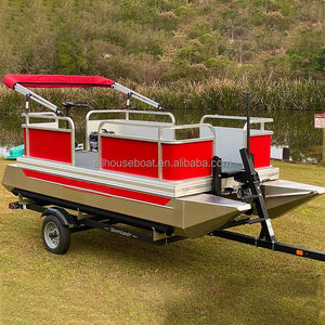 <span class=keywords><strong>Bateau</strong></span> à <span class=keywords><strong>moteur</strong></span> Allhouse Basic Laker Pontoons Boat <span class=keywords><strong>Bateau</strong></span> ponton moderne - Product Image 6