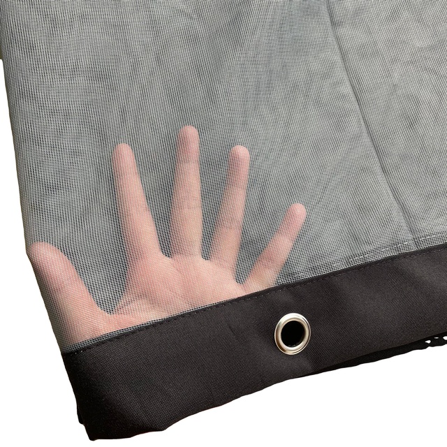HOT Sale Hologram Mesh Screen Holographic Mesh Projector Screen 3D Hologram Screen for Resturaunt, Shop and Cinema