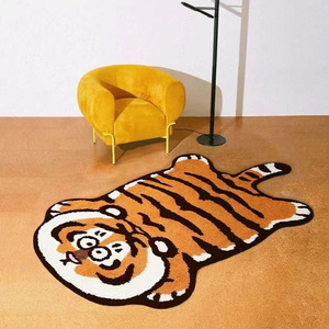 <span class=keywords><strong>Tapis</strong></span> <span class=keywords><strong>de</strong></span> <span class=keywords><strong>bain</strong></span> en laine microfibre, accessoire <span class=keywords><strong>de</strong></span> salon, <span class=keywords><strong>de</strong></span> couloir, <span class=keywords><strong>tigre</strong></span> en forme <span class=keywords><strong>de</strong></span> dessin animé, moquette <span class=keywords><strong>de</strong></span> salle <span class=keywords><strong>de</strong></span> bains - Product Image 2