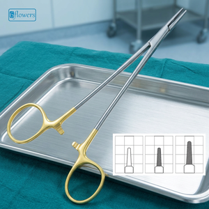 Porte-aiguilles microchirurgicaux TC, pinces manuelles en acier inoxydable et titane, instrument chirurgical pour la chirurgie générale - Product Image 3