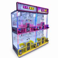 Machine à pinces à double griffe pour la distribution de cadeaux et de prix, conçue pour les salles d'arcade à monnayeur
