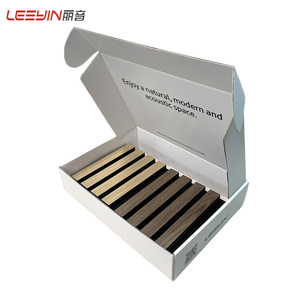 Pannello Acustico in Marmo e <span class=keywords><strong>Legno</strong></span> da 260cm, Design Moderno, Ignifugo, per Separazione Acustica - Product Image 5