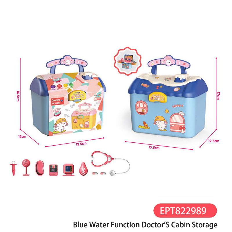 EPT822989-Blue stockage de la cabine du docteur de fonction de l'eau (72pcs/ctn)