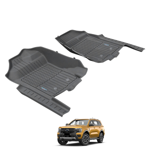 พรมปูพื้นรถยนต์ TPE สำหรับรถพวงมาลัยขวา แบบ TPE 5D ปิดคลุมเต็มพื้นที่ ผลิตด้วยวิธีฉีดขึ้นรูป สำหรับตกแต่ง<span class=keywords><strong>ภายใน</strong></span>รถยนต์ TXR สำหรับ Ford <span class=keywords><strong>Everest</strong></span> ปี <span class=keywords><strong>2022</strong></span>- - Product Image 3