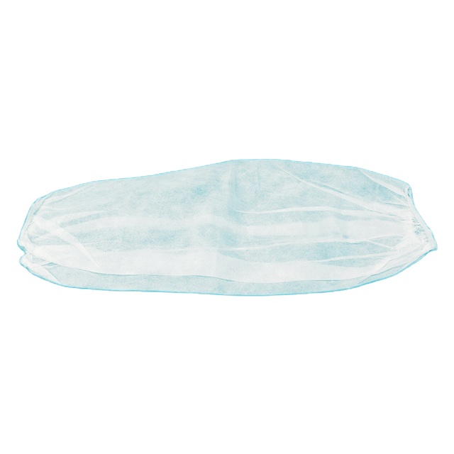 Одноразовые водонепроницаемые антистатические нетканые нарукавники spunbond 25 г/м2 с эластичными манжетами