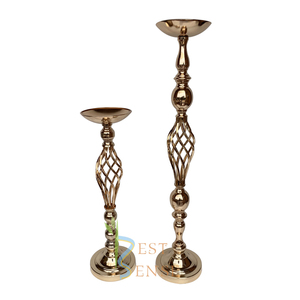 Centrotavola alta in metallo <span class=keywords><strong>da</strong></span> sposa <span class=keywords><strong>da</strong></span> 80cm per decorazioni per eventi di festa nome del prodotto - Product Image 4