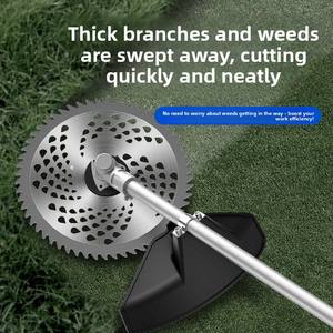 Tondeuse à <span class=keywords><strong>gazon</strong></span> et désherbeur multifonction sans balais à batterie lithium rechargeable pour usage domestique - Product Image 3