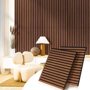 Panel Dinding Peredam Suara Modern Blats 60x60cm untuk Ruang Rapat, Ruang Piano, Dekorasi, Bahan MDF - Product Image 1