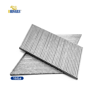 Clous de finition collés de calibre 16 à 21 degrés, de 1-1/4 à 2-1/2 pouces, à tête lisse, galvanisés, pour bandes de finition et plinthes - Product Image 2