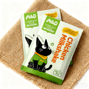 Deliciosa Comida Orgánica de Alta Gama para Mascotas, Perros y Gatos, Pollo y Verduras Húmedas con Alto Contenido de Proteínas en Bolsitas - Product Image 1