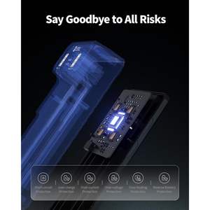 Chargeur de batterie intelligent EBL rechargeable 3.7V/3.6V pour batteries Li-ion IMR compatibles 26650 16340 (RCR123) pour camions AU DC - Product Image 2