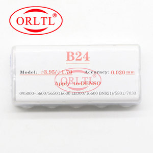 ORLTL 100 Pcs Common Rail Injector Adjusting <strong>Washers</strong> <strong>Shims</strong> Gasket B24 Adjustment Standard Sealing <strong>Washer</strong> Size 1.12mm-1.30mm - Product Image 1