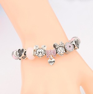 Pulseras con dijes y abalorios de corazón para adolescentes, <span class=keywords><strong>2022</strong></span> - Product Image 4