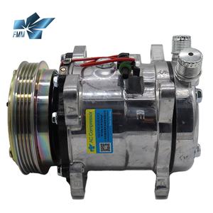 Compresor de Aire Acondicionado para Automóvil Komatsu V5 2A 132MM 2938-07-1260 - Product Image 1