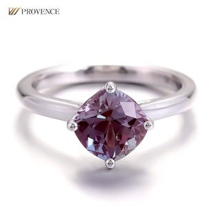 Bague en or blanc 14 carats avec une seule pierre, labradorite carrée, bijoux fins pour mariage, cadeaux personnalisables, anniversaires, rassemblements, fêtes, banquets - Product Image 3