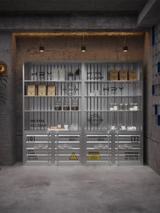 أثاث تجاري على الطراز الصناعي الحديث ، بار ومطعم ، موضة ومتانة معدنية - Product Image 4