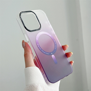 Per <span class=keywords><strong>iPhone</strong></span> <span class=keywords><strong>Apple</strong></span> 11 12 13 <span class=keywords><strong>14</strong></span> 15 Plus Pro Max gradiente magnetico custodia per cellulare di lusso - Product Image 5