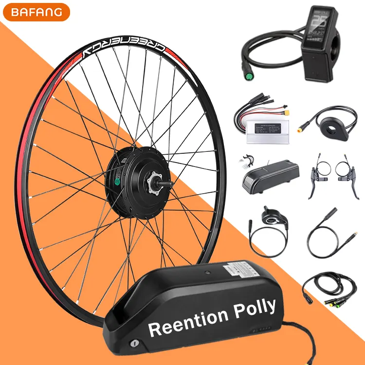 BAFANG 36v 48v 20"24"26" 700c 28"29" 250W 500W Ebike Wheel Brushless Hub Motor Electric Bike Conversion Kit