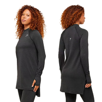 XINYANGYI - Ensemble de vêtements de sport côtelés 2 pièces pour femmes - Haut court et leggings unis pour la salle de sport, le yoga et la remise en forme