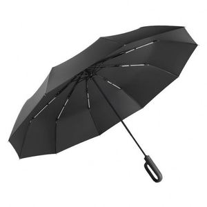 23" Large Fiberglass <b>Frame</b> 190T Pongee Minimalist Customized Color Business Gifts Windproof Sun Protection 3-Folding - Product Image 4