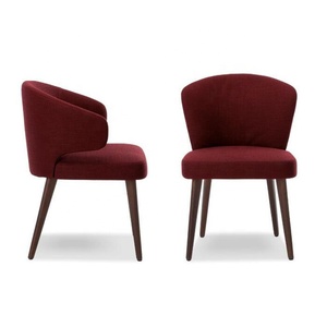 Sillas restaurante utilizados sillas de comedor hotel Banquete de terciopelo modernas junior azul Rosa Sillas De terciopelo - Product Image 6