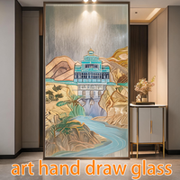 Fabricante de Vidrio Artístico Pintado a Mano, Proveedor de Paneles de Vidrio Decorativos Templados Personalizados, OEM ODM