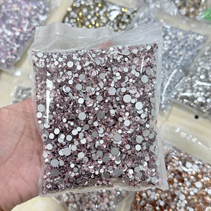 Xulin SS3 SS4 SS5 SS6 ss8 SS10 1220pcs tinh thể strass không hotfix kính đá flatback bán buôn thạch - Product Image 1