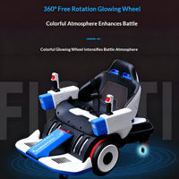 Kart électrique télécommandé pour enfants, double moteur, pour l'extérieur, pour garçons et filles