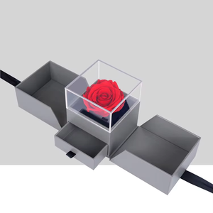 Tùy Chỉnh Tinh Tế <span class=keywords><strong>Cube</strong></span> Giấy Bao Bì Bông Tai Ngăn Kéo Loại Ủng Hộ Đám Cưới Và Quà Tặng Hộp Đính - Product Image 2