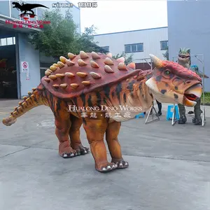 High Quality Rubber Dinosaur Suit Realistic Walking with Dinosaur Costume