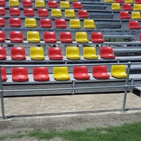Système de gradins temporaires pour stades, tribunes extérieures pour événements sportifs, JY-715