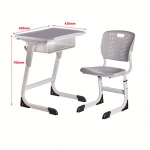 Ensemble table et chaise pour enfants peu encombrant, <span class=keywords><strong>prix</strong></span> de gros pour l'école, chaises et tables d'école économiques, bureau et chaise d'école rentables - Product Image 4