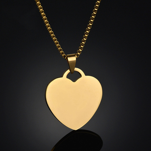 Collana personalizzata in acciaio inossidabile con ciondolo a <span class=keywords><strong>cuore</strong></span> <span class=keywords><strong>di</strong></span> pesca con foto incise al Laser <span class=keywords><strong>di</strong></span> amici o amanti <span class=keywords><strong>di</strong></span> famiglia-regalo Unisex - Product Image 4