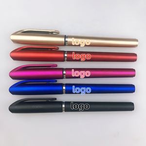 Hot Sale Customized Office Logo Sign <b>Pen</b> Classic UV Printing <b>Multi</b> Solid <b>Color</b> Gel Ink Smooth Writing 1.0mm Plastic <b>Pen</b> - Product Image 4