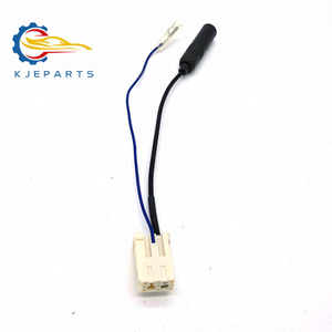 Conector Macho FM para Antena com Chicote de Fiação e Plugue Terminal Tipo Bala, Classificação IP66, 2 Pinos, 14-24AWG para Carros - Product Image 1