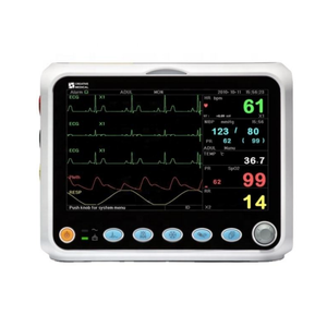 Untuk penggunaan manusia atau hewan <span class=keywords><strong>Monitor</strong></span> tanda vital portabel instrumen ambulans Rumah Sakit Multiparameter Pa Tient <span class=keywords><strong>Monitor</strong></span> - Product Image 3