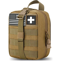 Pochette tactique MOLLE pour trousse de premiers secours IFAK EMT, sac tactique