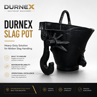 Olla para Escoria de Acero Fundido DURNEX |   Solución Resistente al Calor para el Manejo de Escoria Fundida