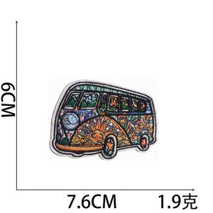 Iron on Embroidered Cartoon Vehicle Motorbike Rooter Car Patches for Kids - Product Image 5