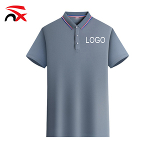 Custom logo Men's Cotton Golf Polo Shirts Digital Printing Soccer Jersey with Buckles for Promotional Gift