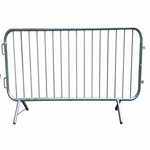 Spedizione veloce del produttore professionale a buon mercato 38mm tubo d'acciaio galvanizzato immerso caldo sicuro per la barriera di controllo della folla di uso della strada - Product Image 5