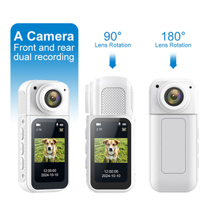 กล้องติดตัวแบบพกพา เลนส์มุมกว้าง 170 องศา ความละเอียด 2.7K HD หน่วยความจำในตัว 32GB หน้าจอ 1.47 นิ้ว รองรับ Micro SD - Product Image 6