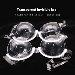 <span class=keywords><strong>Reggiseno</strong></span> Invisibile Sexy Trasparente Senza Ferretto con <span class=keywords><strong>Coppe</strong></span> in Plastica per Bikini Donna - Product Image 2