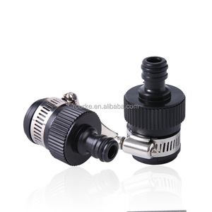 Connecteur universel pour <span class=keywords><strong>robinet</strong></span> de jardin avec collier de serrage réglable en acier inoxydable, <span class=keywords><strong>adaptateur</strong></span> de <span class=keywords><strong>robinet</strong></span> mélangeur pour tuyau <span class=keywords><strong>d</strong></span>'irrigation - Product Image 1