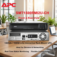 2U Rack Line Interactive UPS SMT1500RMI2U-CH 1000W/1500VA Fase Tunggal Cadangan Daya Darurat untuk Mesin Kasir Ruang Data Kecil
