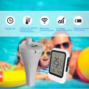 Dijital kablosuz soğuk su buz banyosu yüzer termometre Spa havuzu için bebek banyo küvet - Product Image 3