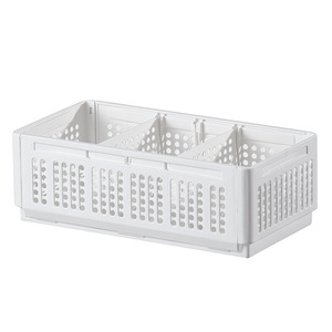 M8301 Gấp Lưới Nhựa Đồ Lót Lưu Trữ Hộp Vải Tổ Chức Với Treo Thiết Kế Cho Nhà Bếp Phòng Tắm Sử Dụng - Product Image 3