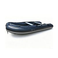 Bateau pneumatique d'assaut Hailebao 4m en alliage d'aluminium, bateau de sauvetage rapide, radeau de sauvetage, bateau de pêche, bateau de dérive, bateau de sauvetage d'urgence
