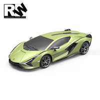 Modèle réduit RW 1/24, voiture télécommandée Sian Roadster Lamborghini RC 27 MHz 4CH, jouet autorisé, à vendre