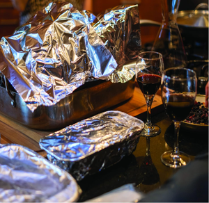 200 feuilles de papier aluminium prédécoupées, écologiques, pour usage quotidien, robustes, pour cuisine et maison - Product Image 4